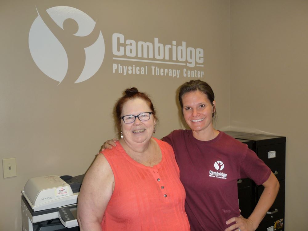 Cambridge Physical Therapy Customer Testimonials 10 28 03